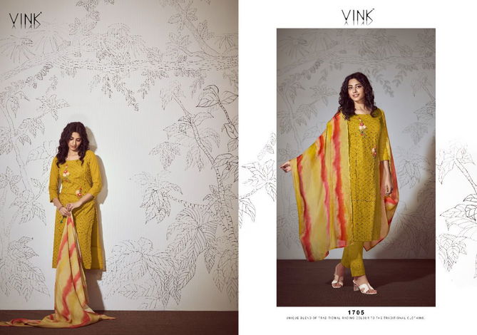 Vink Chikankari 3 Exclusive Wear Wholesale Readymade Suit Collection
